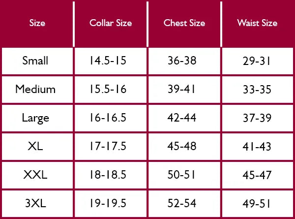 Size Guide