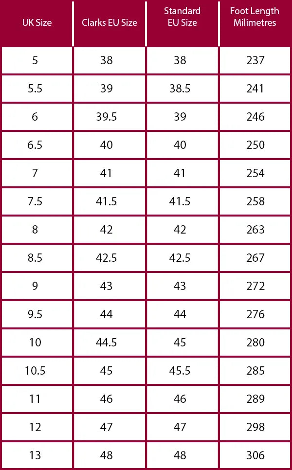 Size Guide