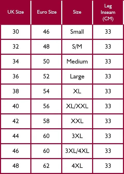 Size Guide