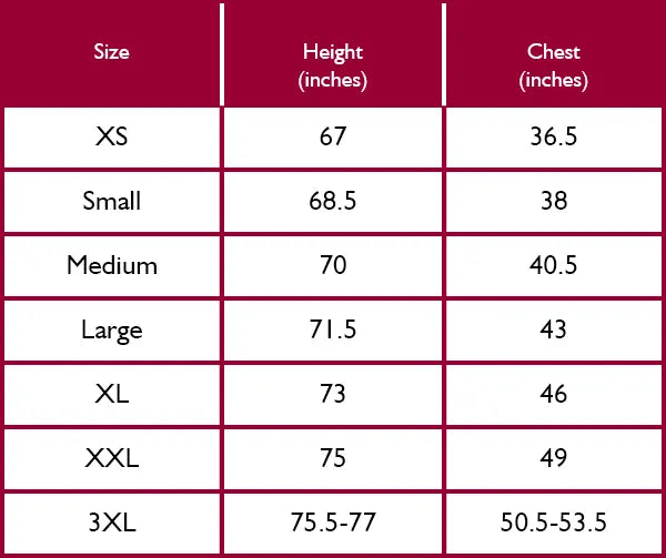 Size Guide