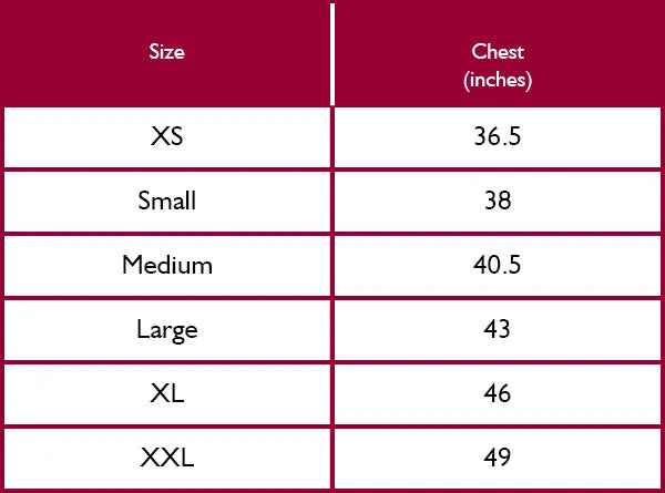 Size Guide