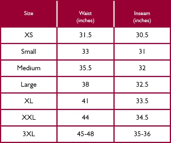Size Guide