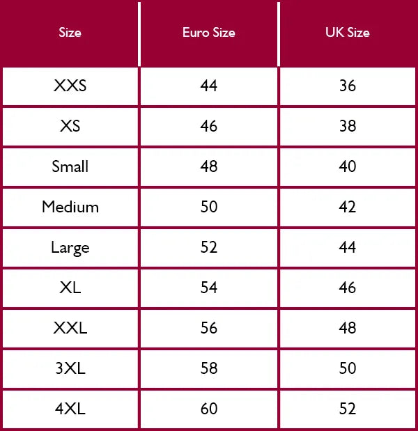 Size Guide