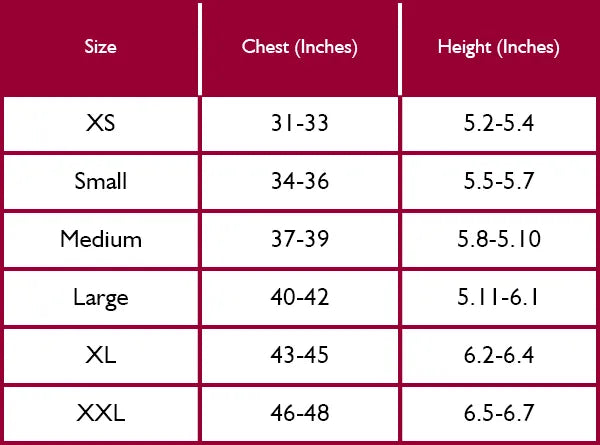 Size Guide