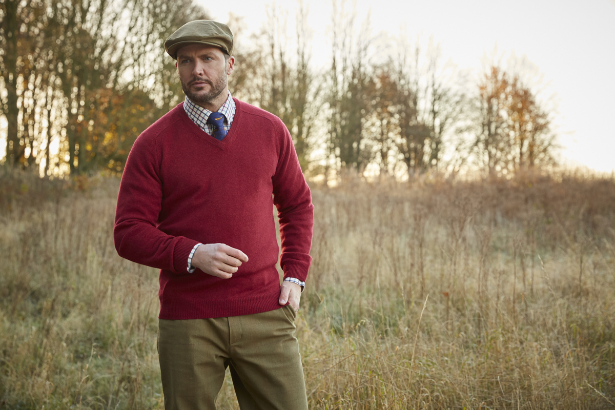 Alan Paine Streetly V Neck Jumper