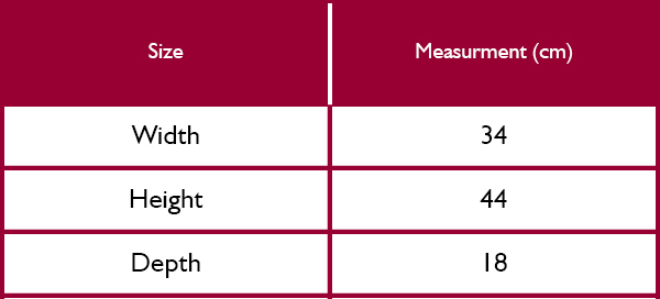 Loake Waterloo Rucksack Size Guide