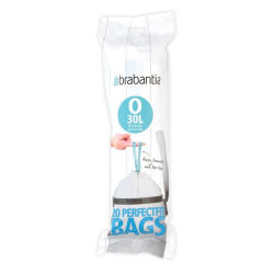 Brabantia Bin Liners 30L Code O Flatback